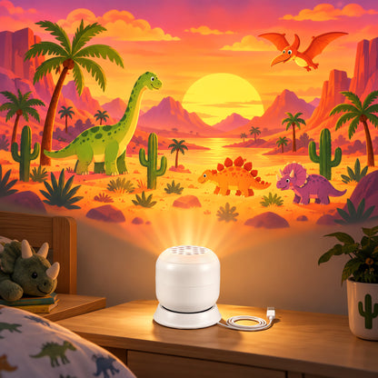 Sunset Valley dinosaur scene