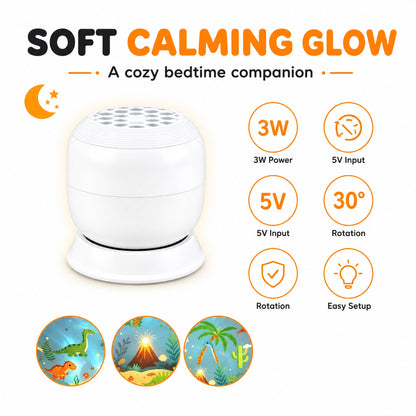 Soft calming glow night light for kids